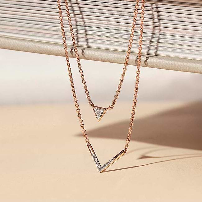 Caratlane on sale layered necklace