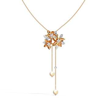 Woodruff Bloom Pearl Necklace