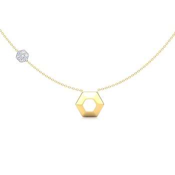 Anya Hex Diamond Necklace