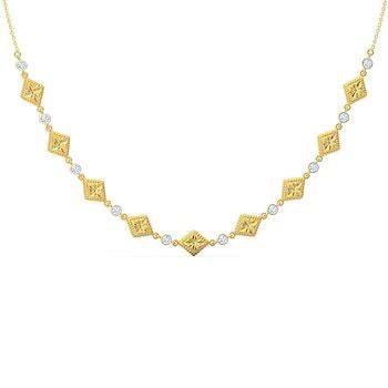 Ria Quad Diamond Necklace