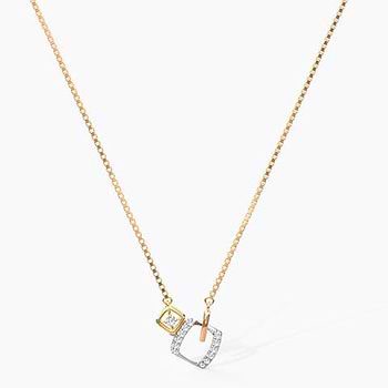 Juliet Geometric Diamond Necklace
