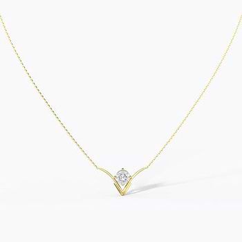 Nina Cluster Diamond Necklace