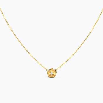 Cutesy Bloom Kids' Diamond Necklace