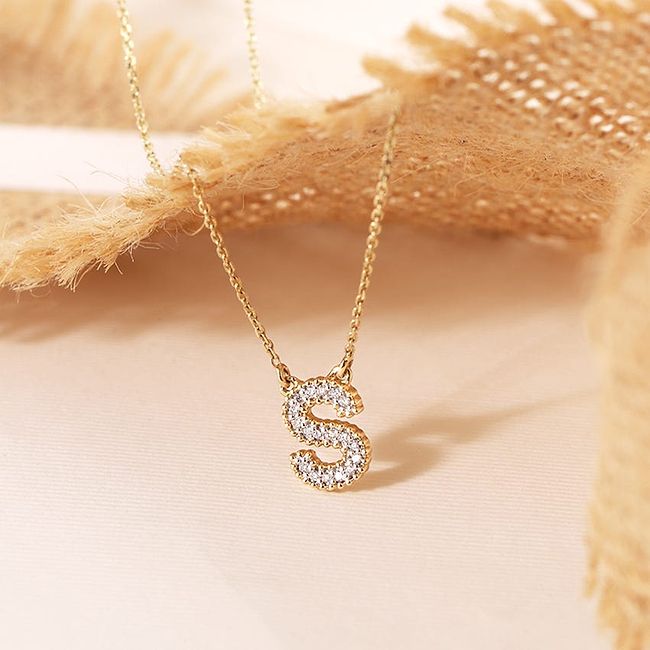S necklace sale