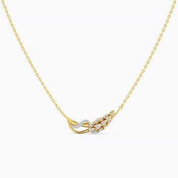 Swaying Diamond Necklace