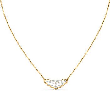 Aariana Tulip Diamond Necklace
