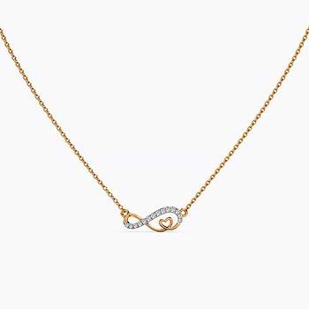 Amoura Infinity Diamond Necklace