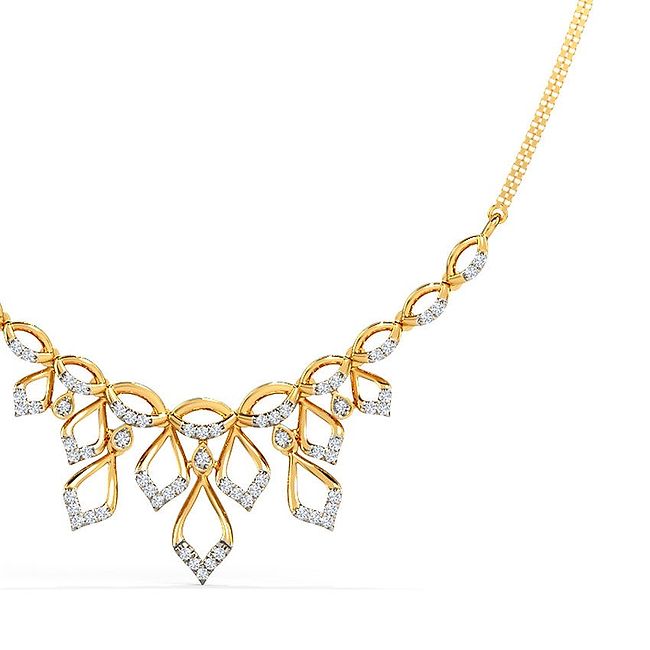 Caratlane necklace set discount