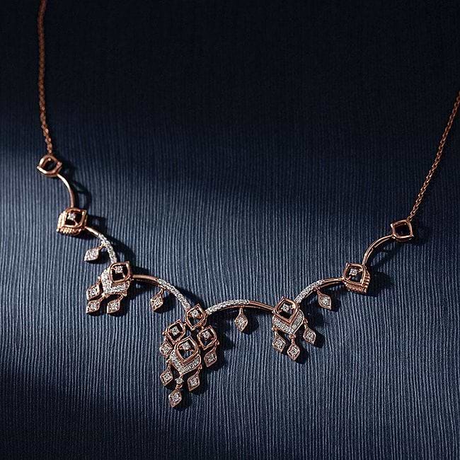 Diamond choker set with price sales