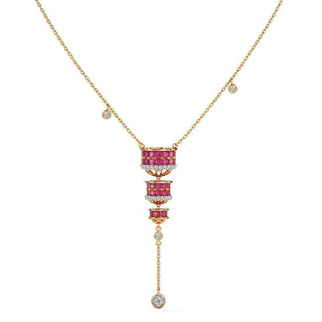 Square gemstone necklace clearance