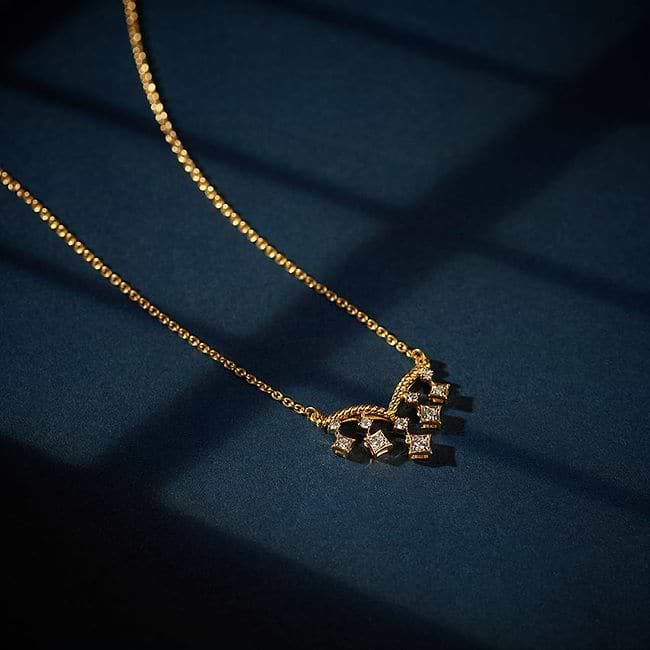 Shop Sarina Diamond Necklace Online CaratLane US