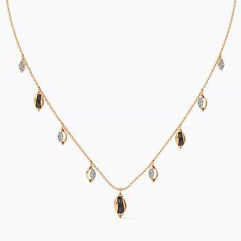 Hanging Buds Gemstone Necklace For Women