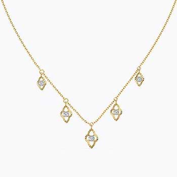 Lantern Station Diamond Necklace