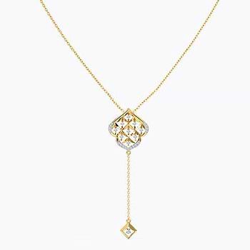 Ramola Diamond Lariat Necklace