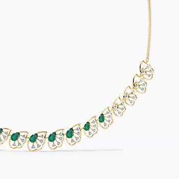 Chic Elegance Gemstone Necklace