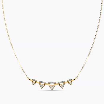 Noble Sparkler Diamond Necklace
