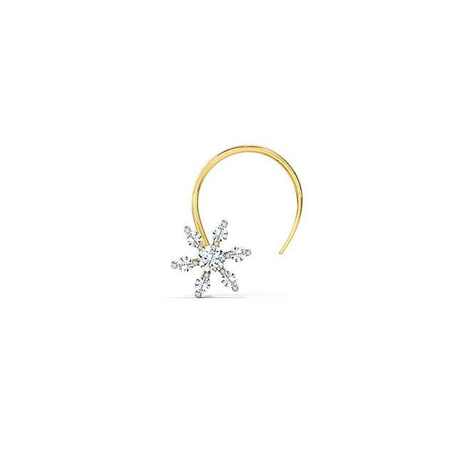 Caratlane diamond nose sale ring