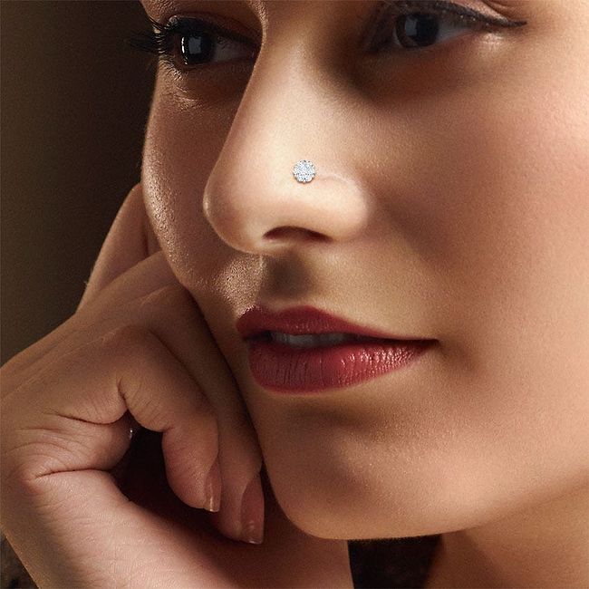 Gemporia diamond nose pin new arrivals
