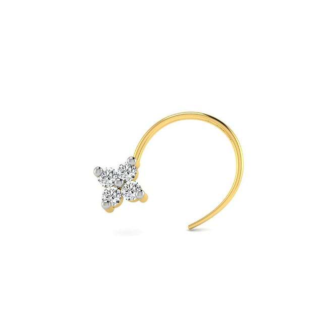 Diamond nose pin caratlane sale