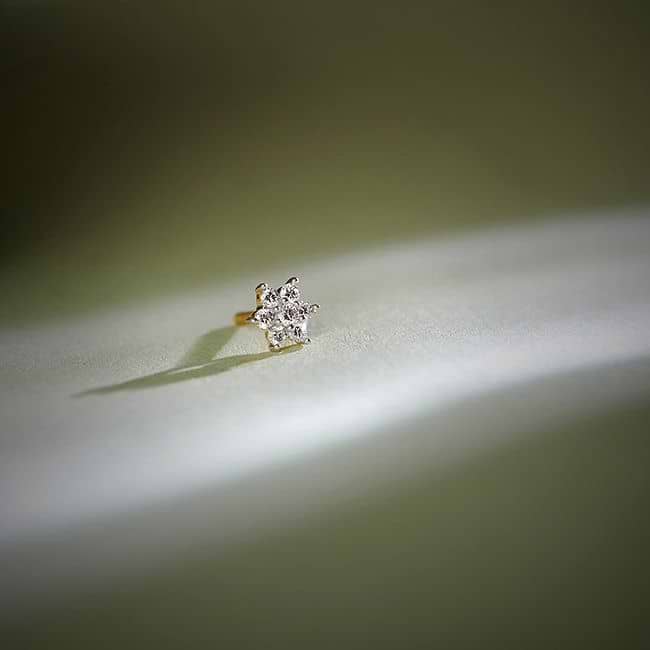 Real diamond nose pin price online