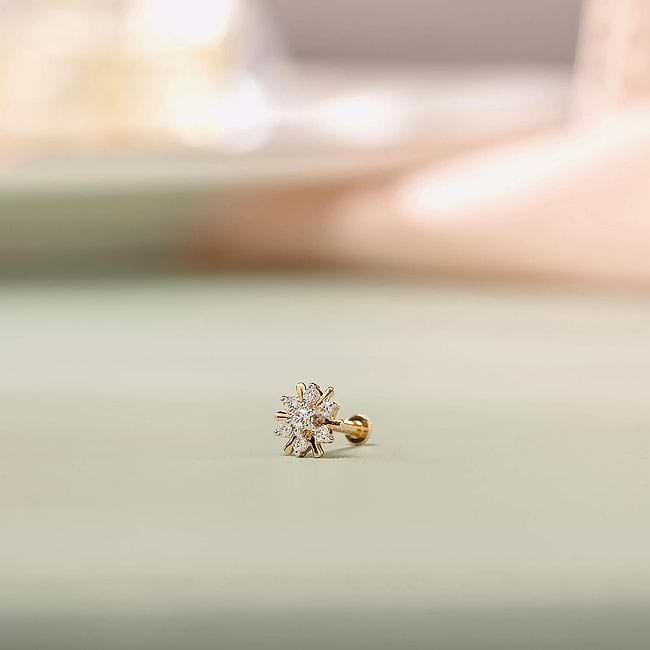 Tanishq diamond nose pin designs with price shop
