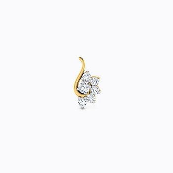 Kalini Gild Diamond Nose Pin