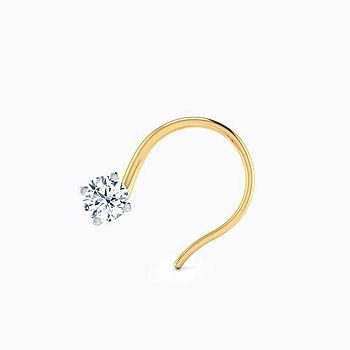 Vedika Dazzle Diamond Nose Pin