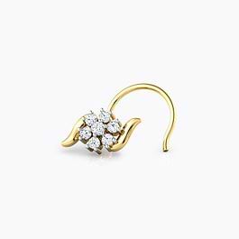 Anjali jewellers gold nose pin best sale