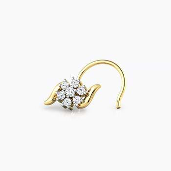 Purva Cluster Diamond Nose Pin