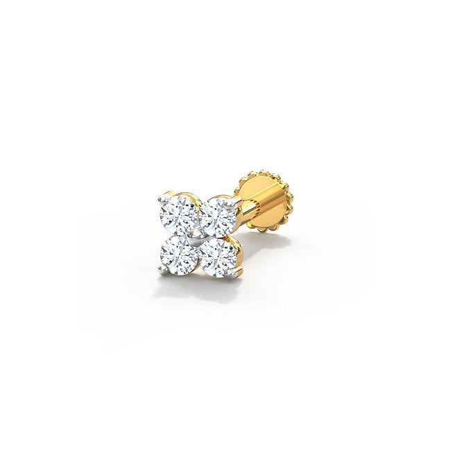 Diamond nose pin online shopping deals