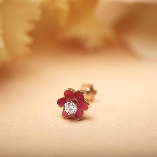 Detachable nose pin on sale