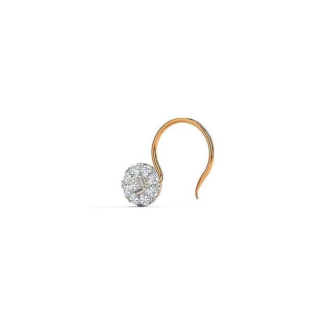 Diamond nose pin caratlane sale
