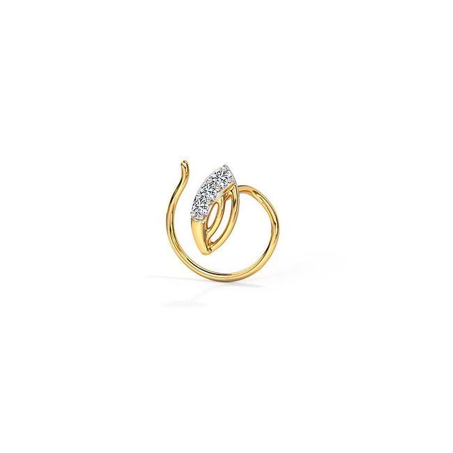 Senco gold diamond nose ring new arrivals