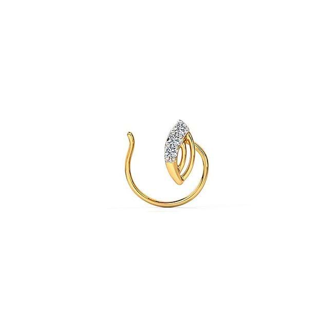 Anjali jewellers nose pin collection with price sale