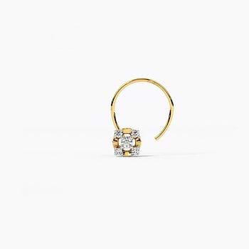 Daily Aura Diamond Nose Pin