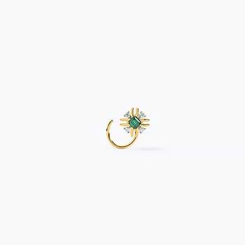 Zemira Gemstone Nose Wire
