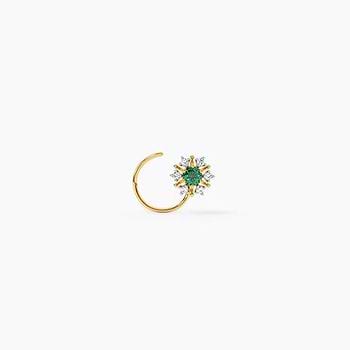 Dainty Dazzle Gemstone Nose Wire