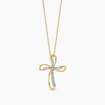 Divine Diamond Cross Pendant