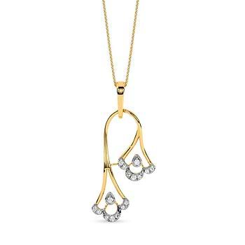Celestial Drip Diamond Pendant