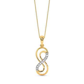 Infinite Dazzle Diamond Pendant