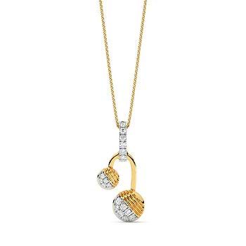 Midnight Veil Diamond Pendant