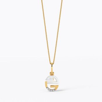 Grove Maze Diamond Pendant