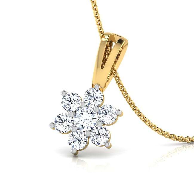 7 stone diamond pendant clearance