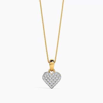 Chloe Heart Diamond Pendant