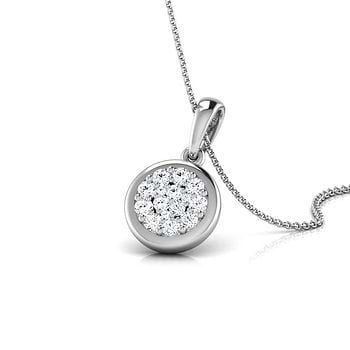 Azha Diamond Cluster Pendant