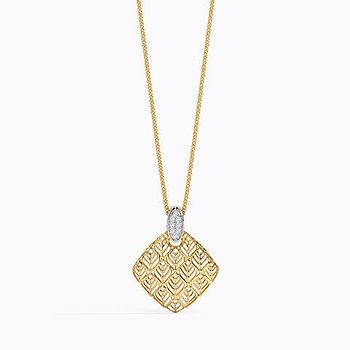 Joe Trellis Diamond Pendant