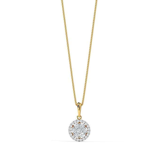 7 stone diamond pendant clearance