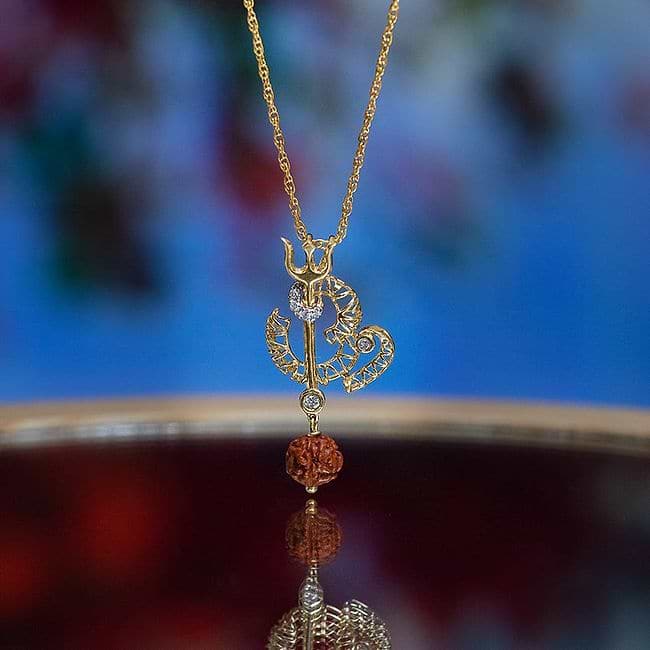 Trishul pendant designs store