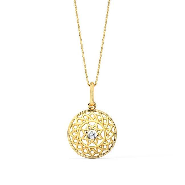 Crown sales chakra pendant