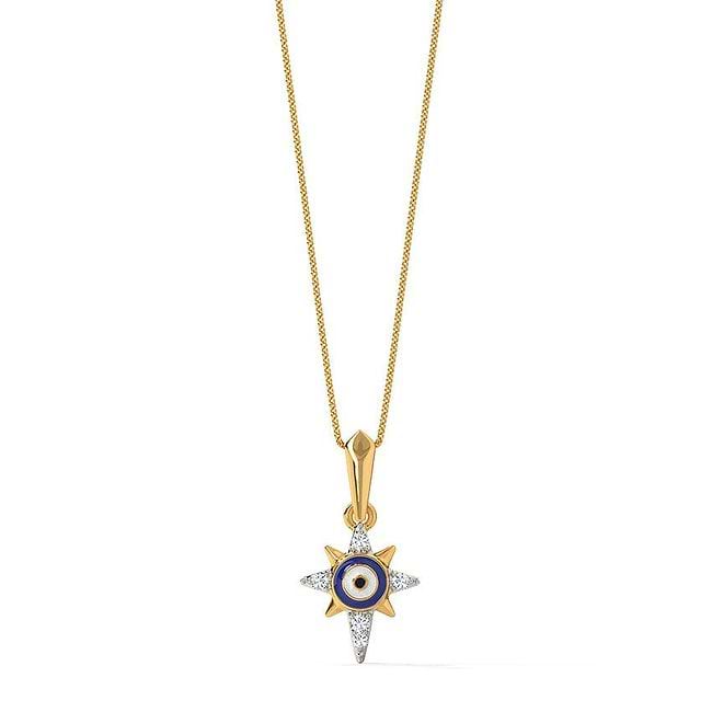 Evil eye online pendant caratlane